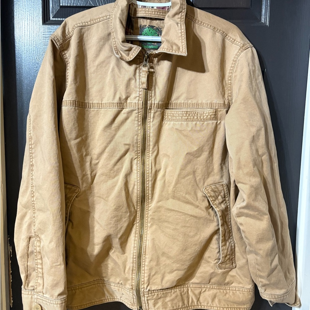 Timberland Men's Tan Military Jacket